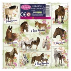 Stickers 16x16 Horses