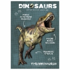 Stickers album A5 Dinosaurs