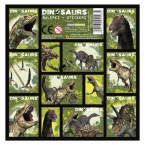 Stickers 16x16 Dinosaurs