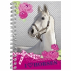 Spiral notebook A6 Horses