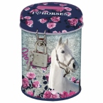 Saving box with padlock | Horses 13