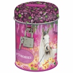 Saving box with padlock | Horses 15